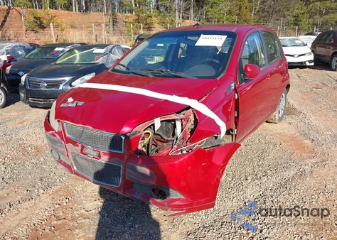 2009 Chevrolet Aveo Ls из США, поврежденный, VIN KL1TD66EX9B311807